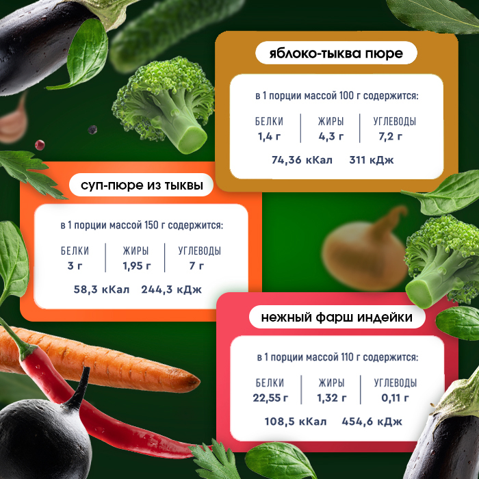 Набор готового питания Витаминный баланс 750г. BariaBalance / Фото 3